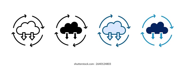 Carbon Offset Icon Set Multiple Style Collection