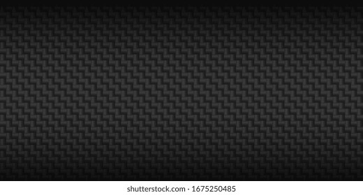 Carbon seamless vector background. Abstract black backdrop. Vector template for web, graphic and business designs.