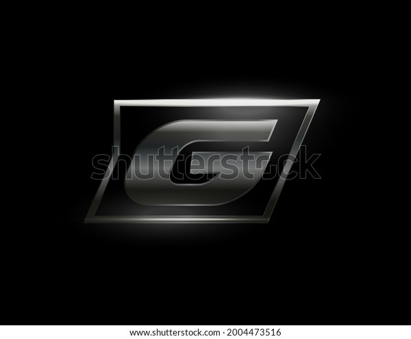 Carbon\
speed Letter G logo, dark matte metal carbon texture. Drive dynamic\
steel letter, turbo bold italic chrome logotype for automotive\
industrial, gym, sport. Vector monogram,\
emblem