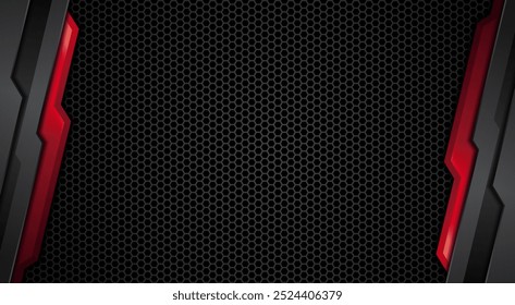 Carbon Stainless Steel Background Texture. lines curve wavy style design modern background vector. Technology graphic design background. Vector illustration. Vector Abstract technology circuit lines.	