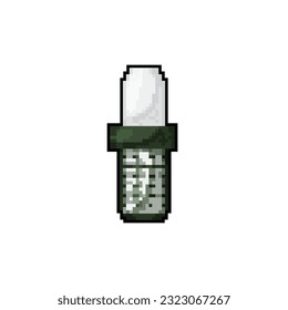 carbon water filter game pixel art retro vector. bit carbon water filter. old vintage illustration