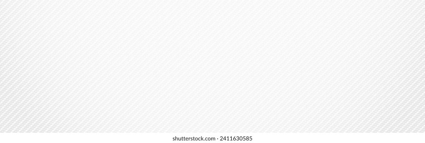 Carbon white background. Wide composite material. Light industrial material. Beige mesh surface. Realistic white steel. Futuristic creative texture. Vector illustration.