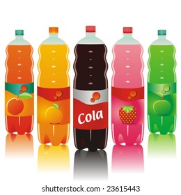 carbonated drinks set