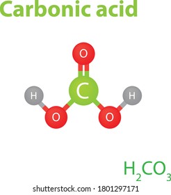 Carbonic acid chemistry element acid