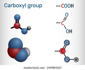 Carboxylic of functional acid group Functional Group