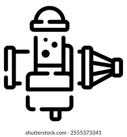 Carburetor icon for web, app, infographic, etc