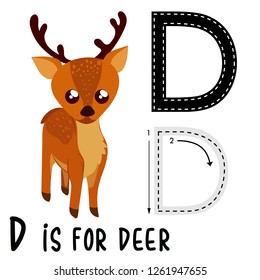 Card alphabet letters cute