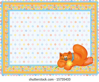 Card for baby.
