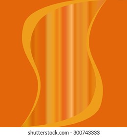 The card background is colored stripe, geometric pattern. Gradient background. Vector illustration.