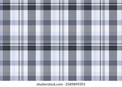 Card background seamless pattern, goose foot vector tartan textile. Quilted fabric check plaid texture in light and white colors palette.