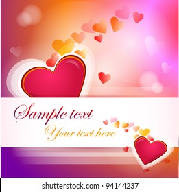card, background for Valentine's Day. invitation to the wedding. love confession