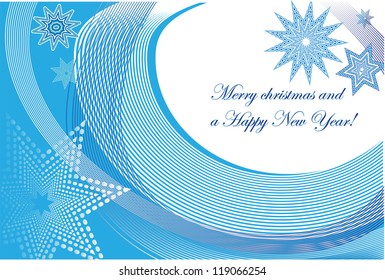Card backgrounds a snowflake for new year and christmas.Vector