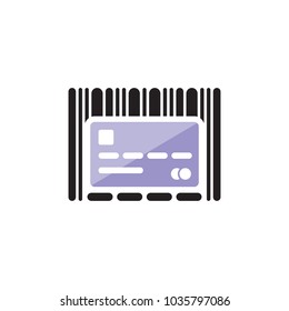 Card Barcode Logo Icon Design