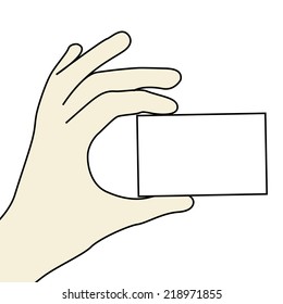 card business graphic design , vector illustration