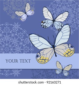 Card with Butterflies