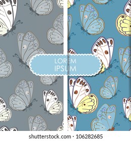 Card with butterfly