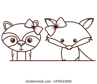 card of celebration with animals