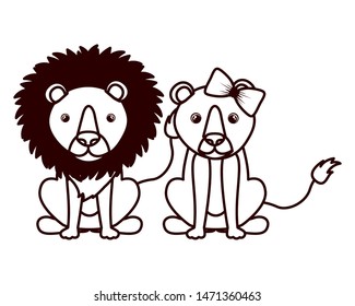 card of celebration with animals on white background