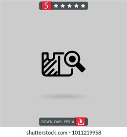 card check vector icon