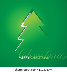 card with Christmas and New Year