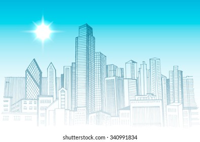 card with city
