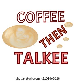 card coffee then talkee design