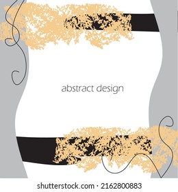 Card with colored abstract background. Vector design.
