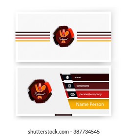 Card, Corporate identity for Restaurant
