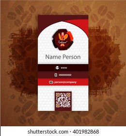 Card, Corporate identity for Restaurant