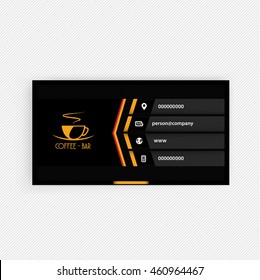 Card, Corporate identity for Restaurant