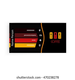 Card, Corporate identity for Restaurant