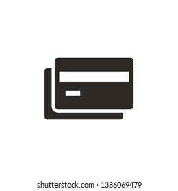 Card, credit, money vector icon. Simple element illustration from UI concept. Card, credit, money vector icon. Finance concept vector illustration.