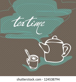 card with cup