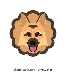 card cute and lovely of dog