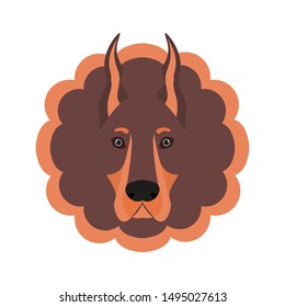 card cute and lovely of dog