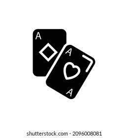 CARD DECK icon in vector. Logotype