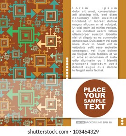 Card with decorative elements
