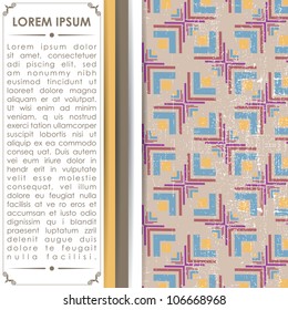 Card with decorative elements