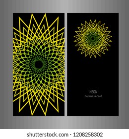 Card with decorative elements background,oriental ornate banners.