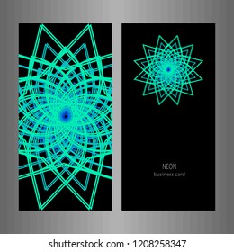 Card with decorative elements background,oriental ornate banners.