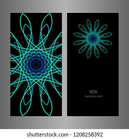 Card with decorative elements background,oriental ornate banners.
