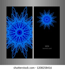 Card with decorative elements background,oriental ornate banners.