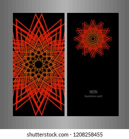 Card with decorative elements background,oriental ornate banners.