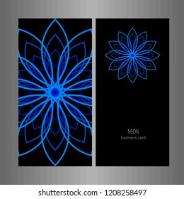 Card with decorative elements background,oriental ornate banners.