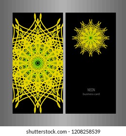 Card with decorative elements background,oriental ornate banners.