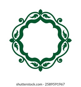 Card decorative frame design vector element.