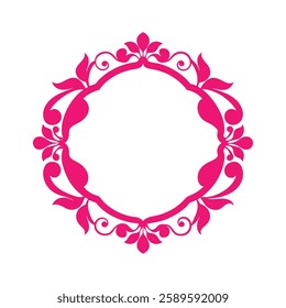 Card decorative frame design vector element.
