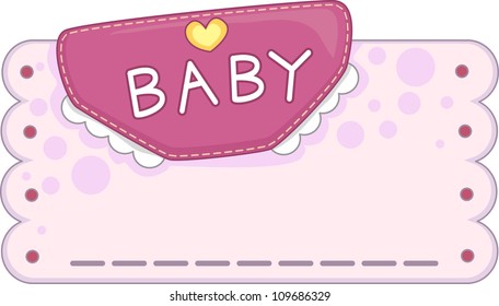 Card Design with a Baby Theme