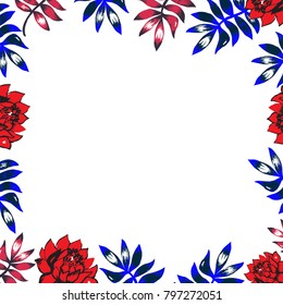 Card design. Cute floral vector card. Memos, to do list template, letter template, background for letter paper