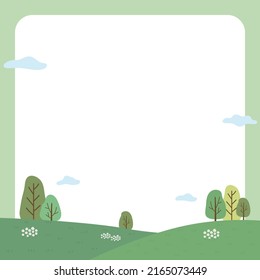 
Card design for daycare cute memo design